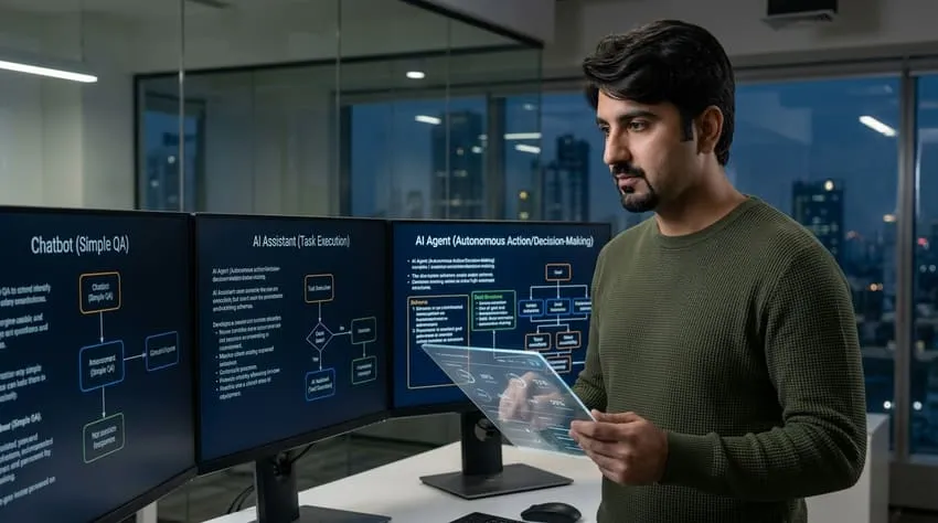 AI Agent vs Chatbot vs Assistant: Key Differences Explained in 2027