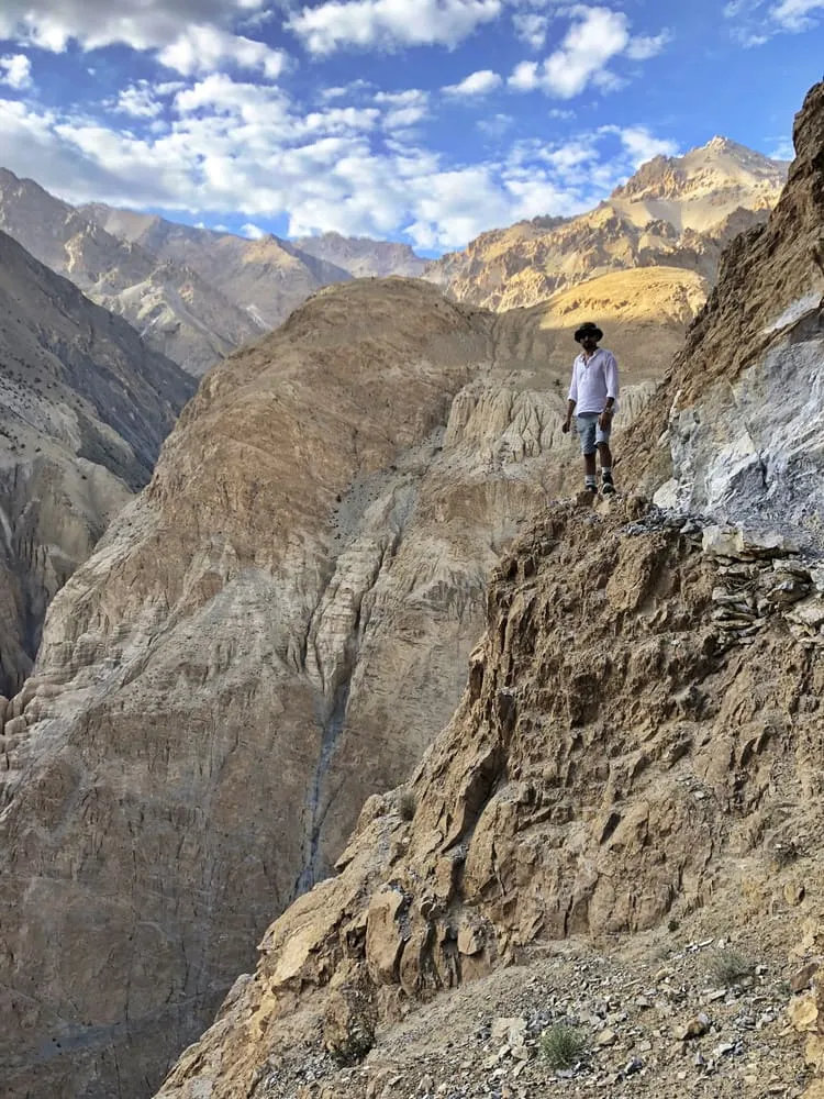 The rugged Shimshal Pass track