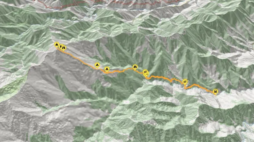 Musa Ka Musalla Trek Route Map