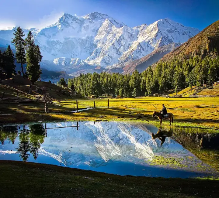 Nanga Parbat the Killer Mountain in the Karakoram Himalaya